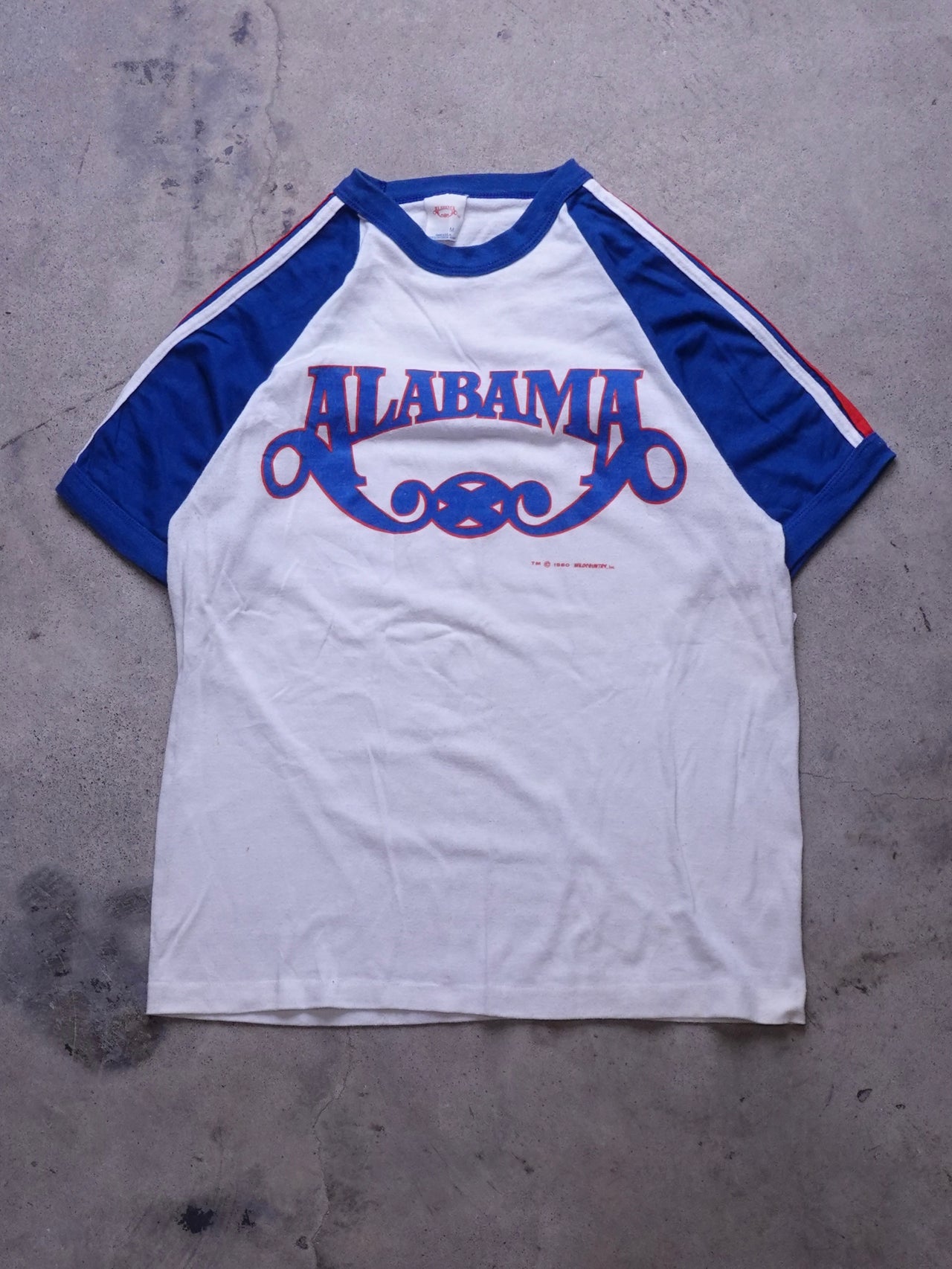 1980s - Alabama (The Band) Raglan Sleeve T-Shirt