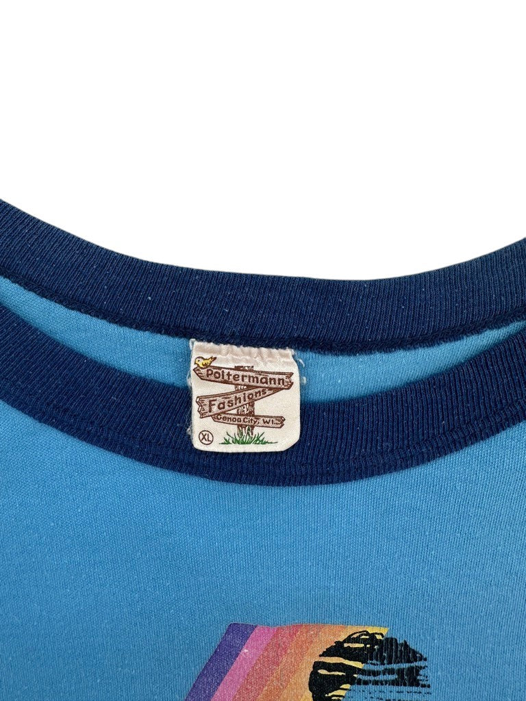1980s Skiing Long Sleeve T-shirt