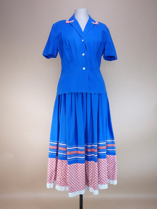 1950s - Handmade Two Piece Set