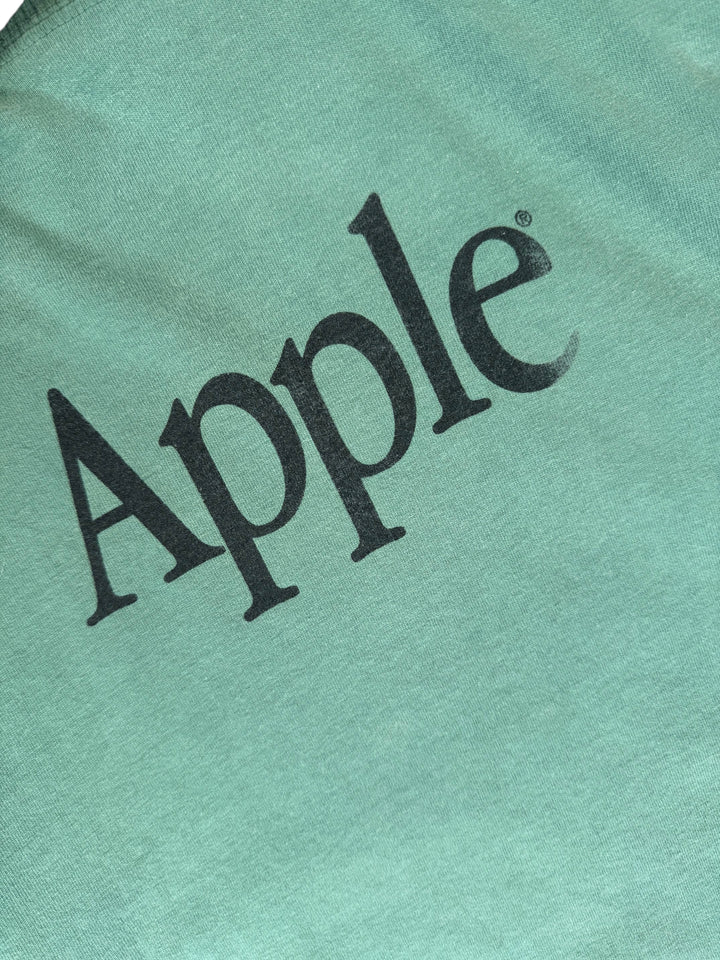 1990s Apple Long Sleeve Mock Neck T-Shirt