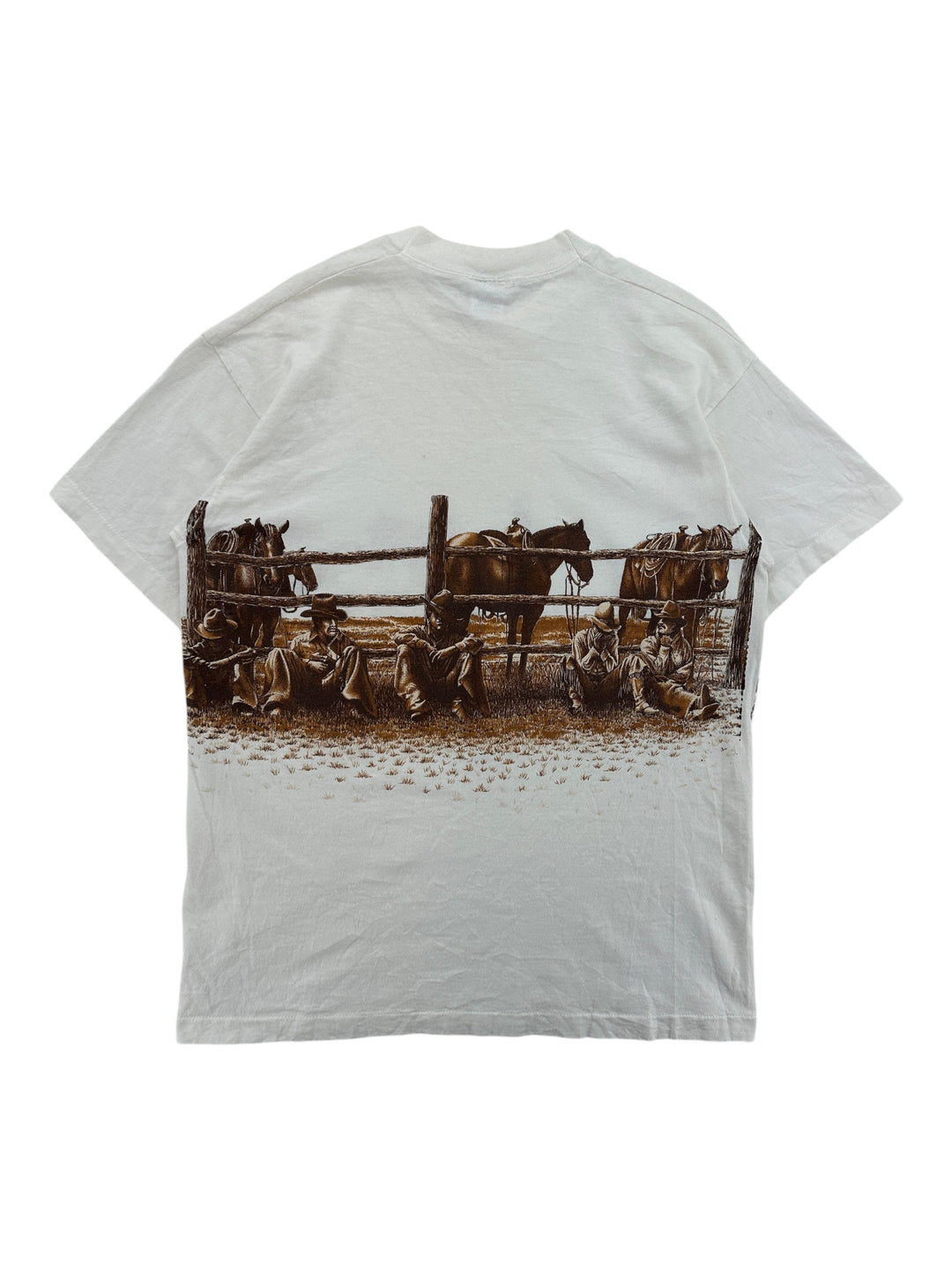 1990s Cowboys With Horse Wraparound T-shirt