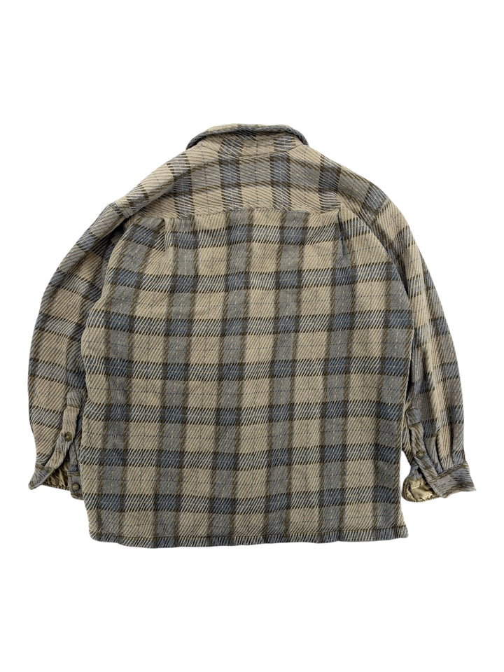 1990s Stussy Plaid Shirt Jacket
