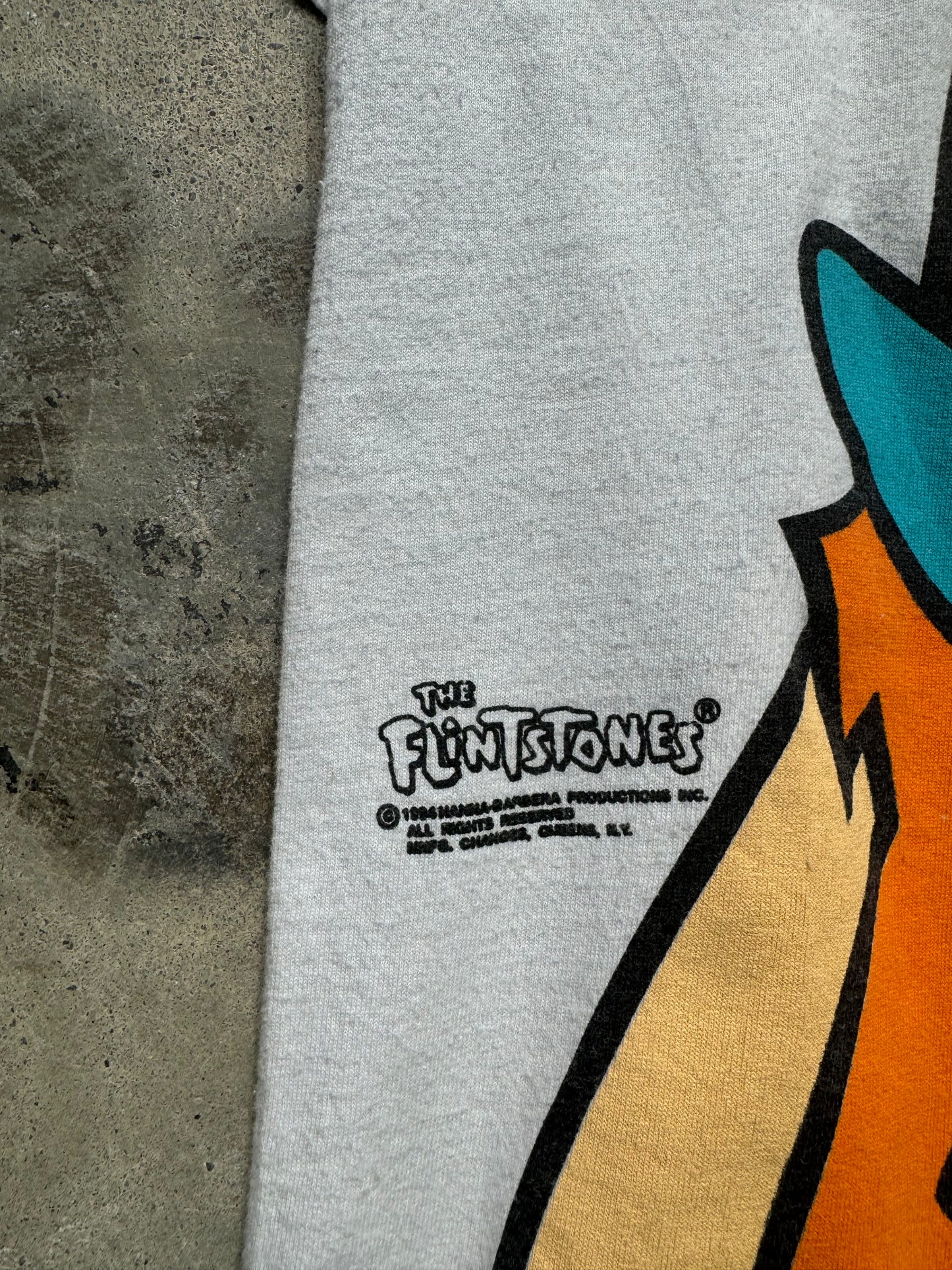 1990S - FLINSTONES FRED FLINSTONE T-SHIRT