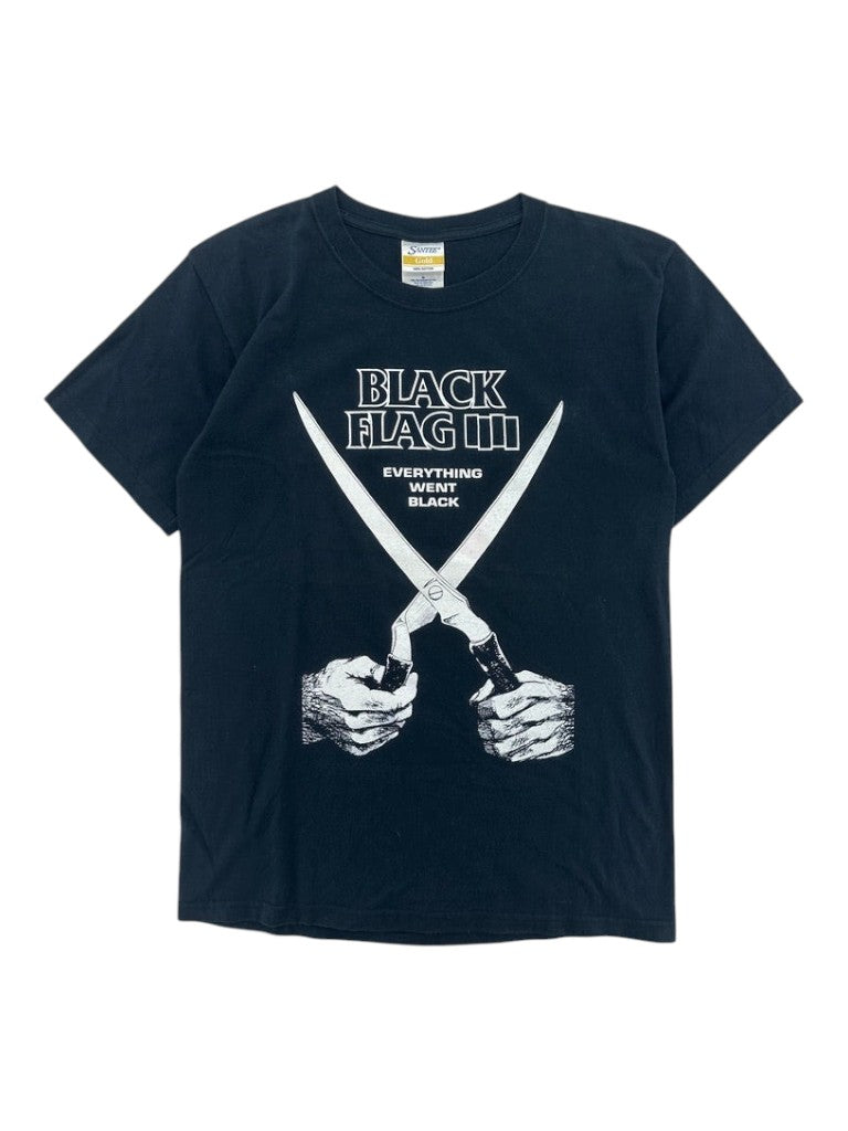 1990s Black Flag Everything went black T-shirt