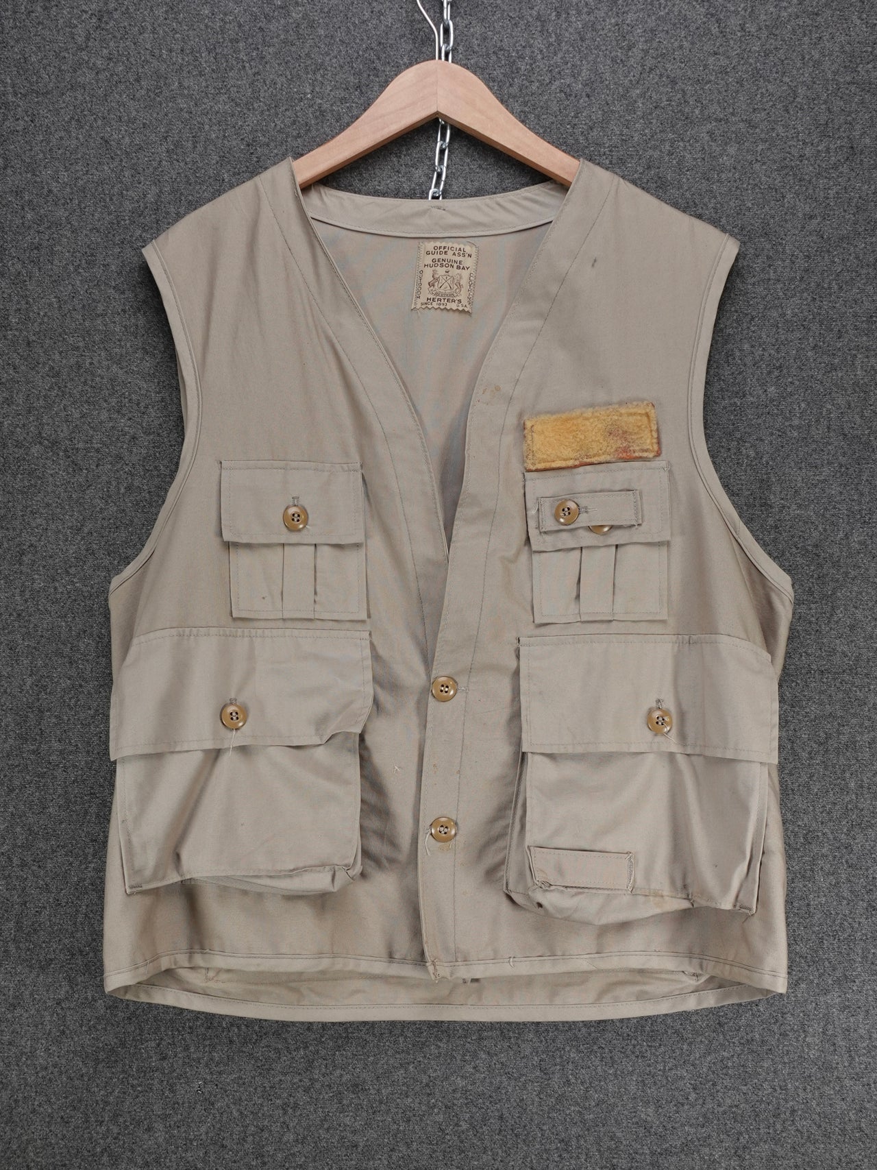 Vintage 1950s - Hudsons Bay Company Fishing Vest