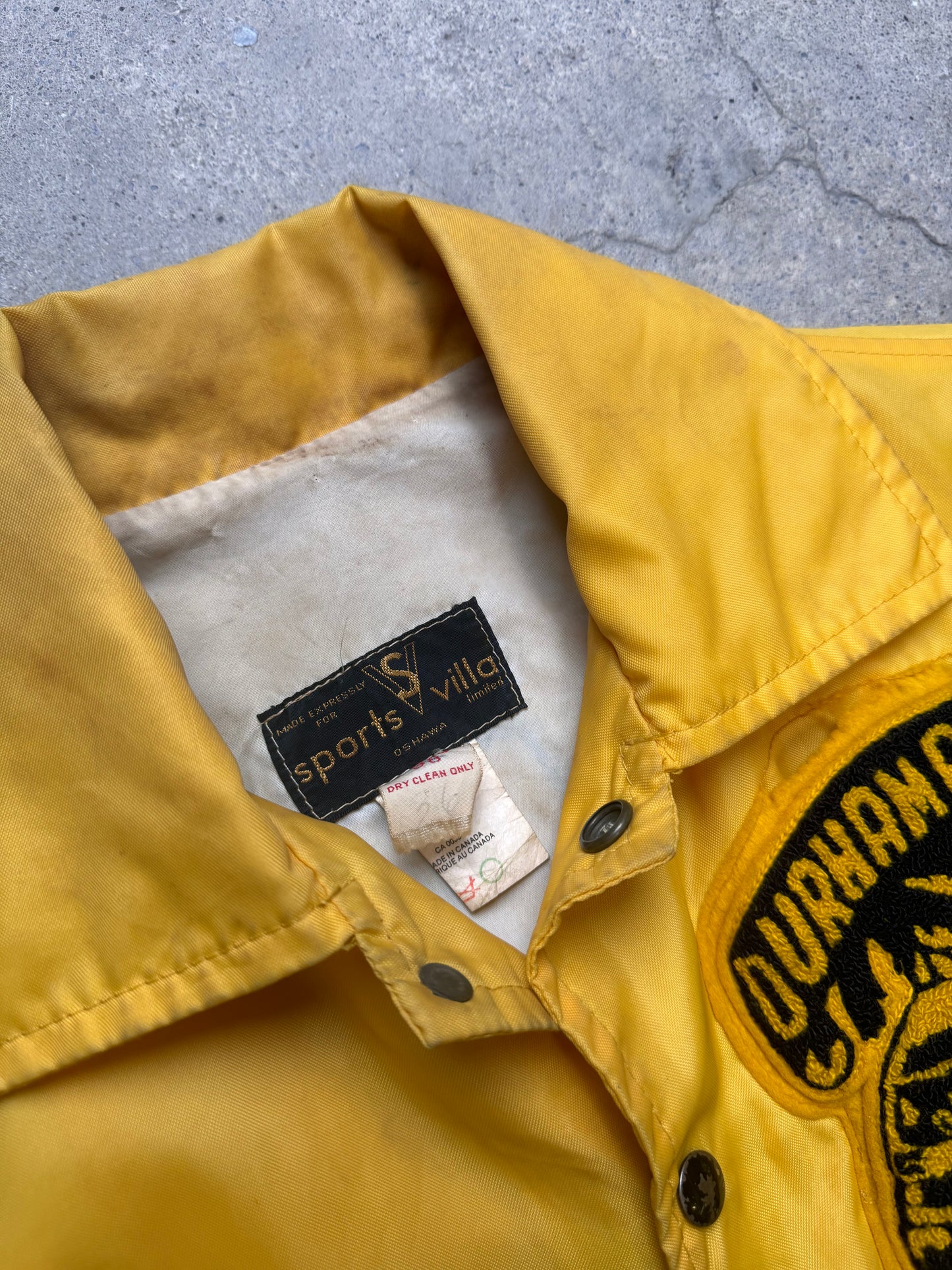 1960S/70S - "PUPPY TRUCKERS" NYLON COACH JACKET