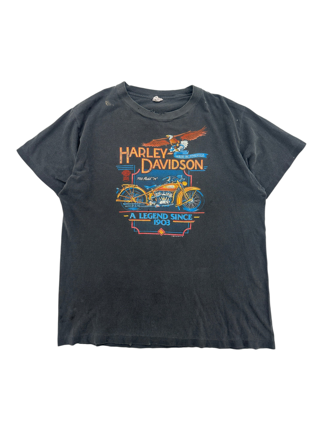 1980s Harley-Davidson "A Legend Since 1903" T-shirt