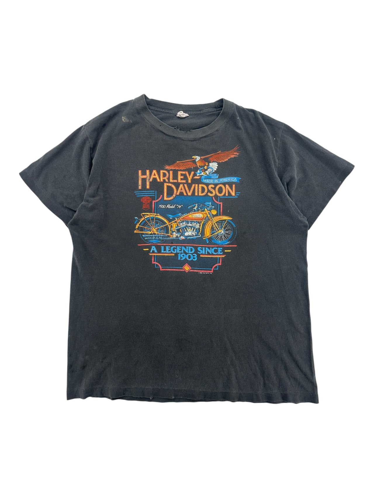 1980s Harley-Davidson "A Legend Since 1903" T-shirt
