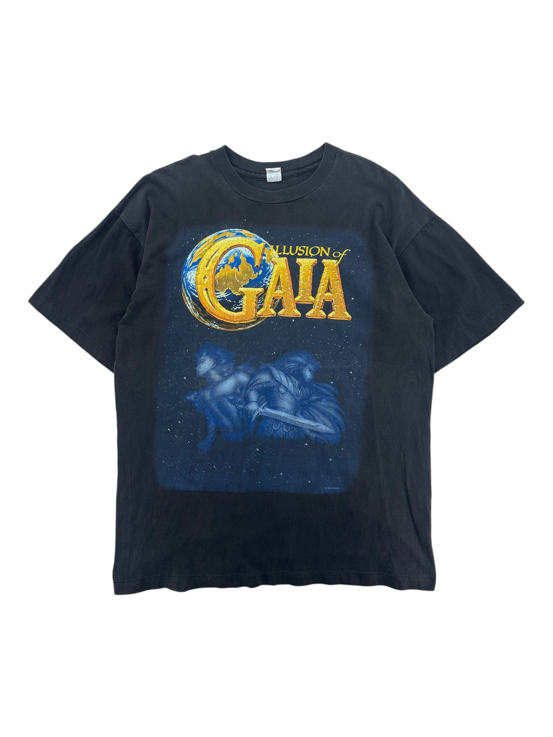 1994 Nintendo Illusion of Gaia Game Promo T-Shirt Size Large