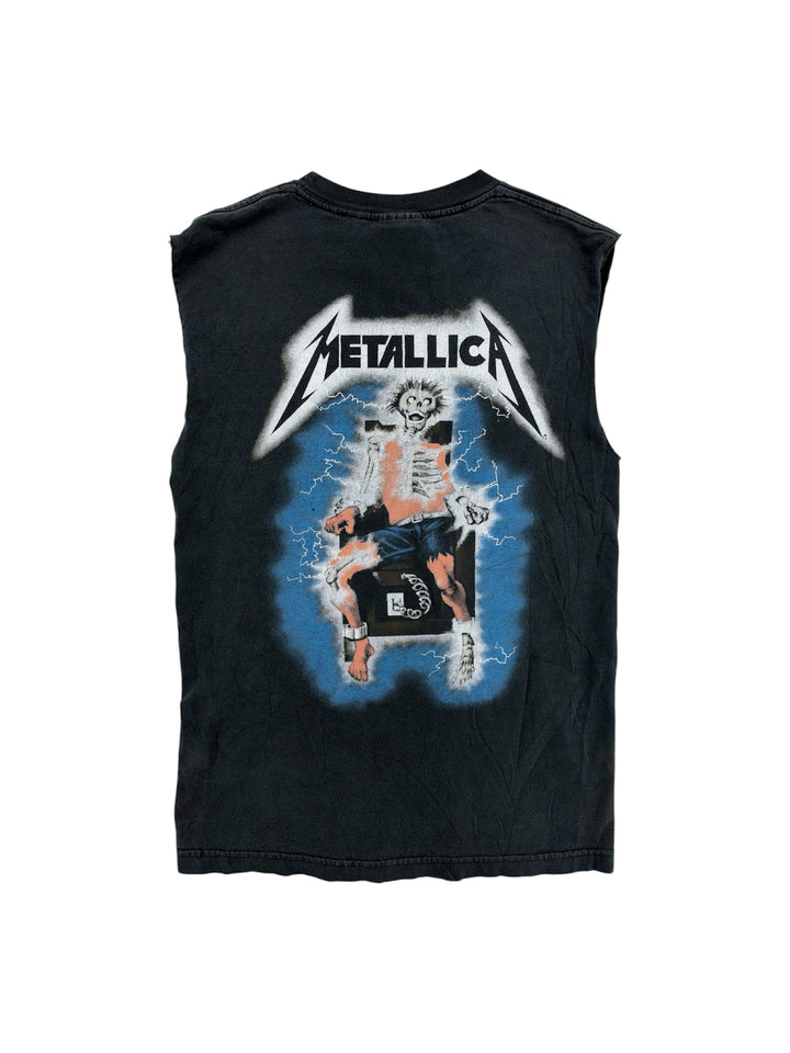 1990s Metallica Cut Off Sleeve T-shirt