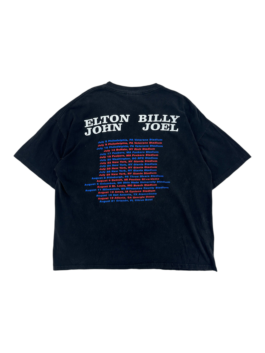 1990s Elton John And Billy Joel Tour T-shirt