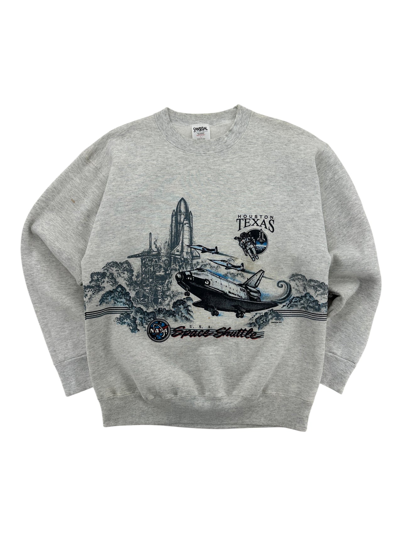 1990s NASA Houston Texas Wraparound Crewneck