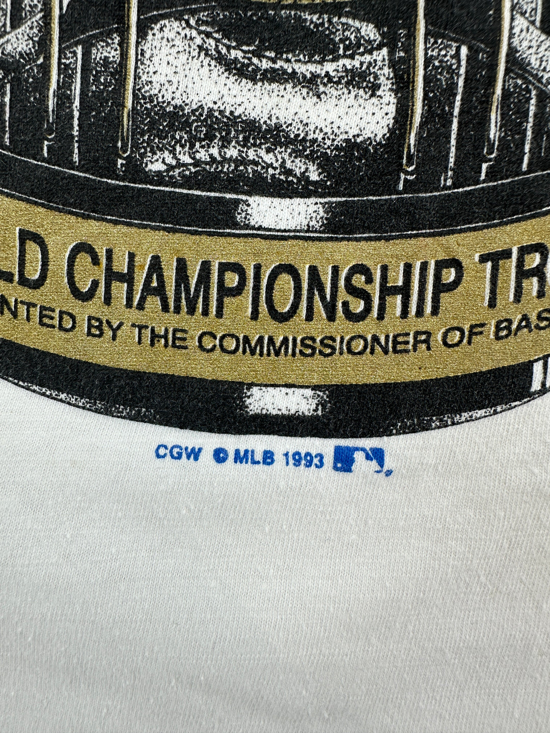 1993 Toronto Blue Jays Back 2 back Champions T-shirt
