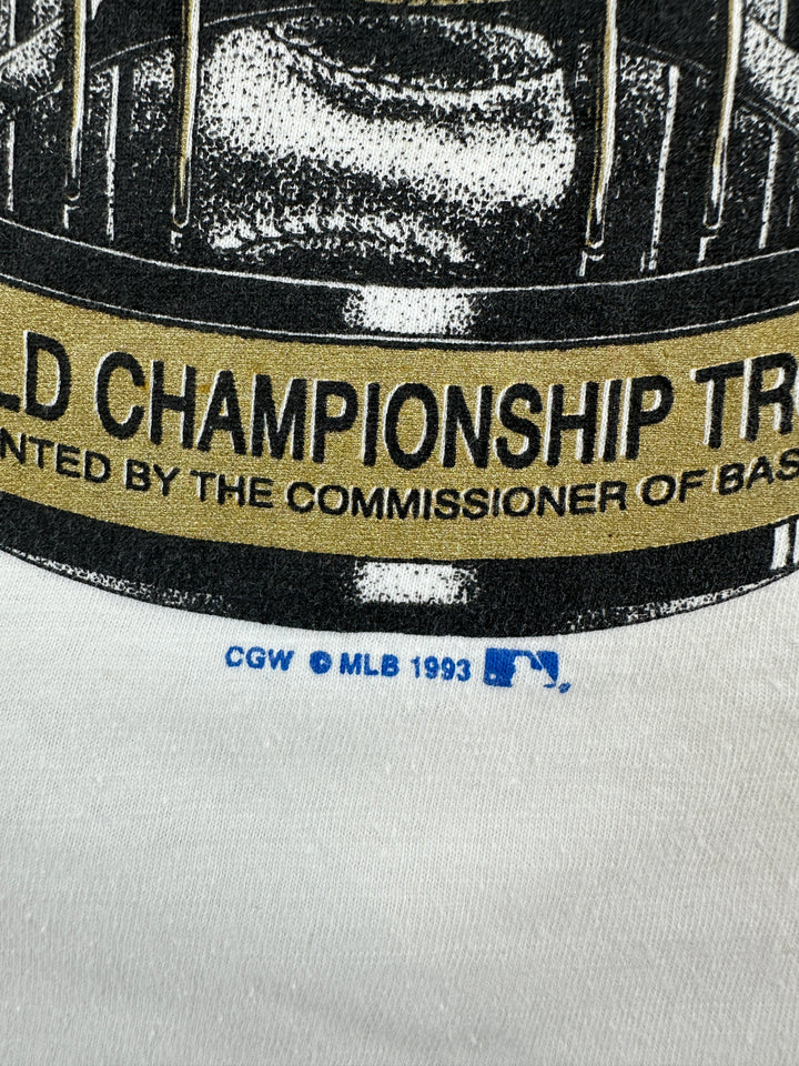 1993 Toronto Blue Jays Back 2 back Champions T-shirt