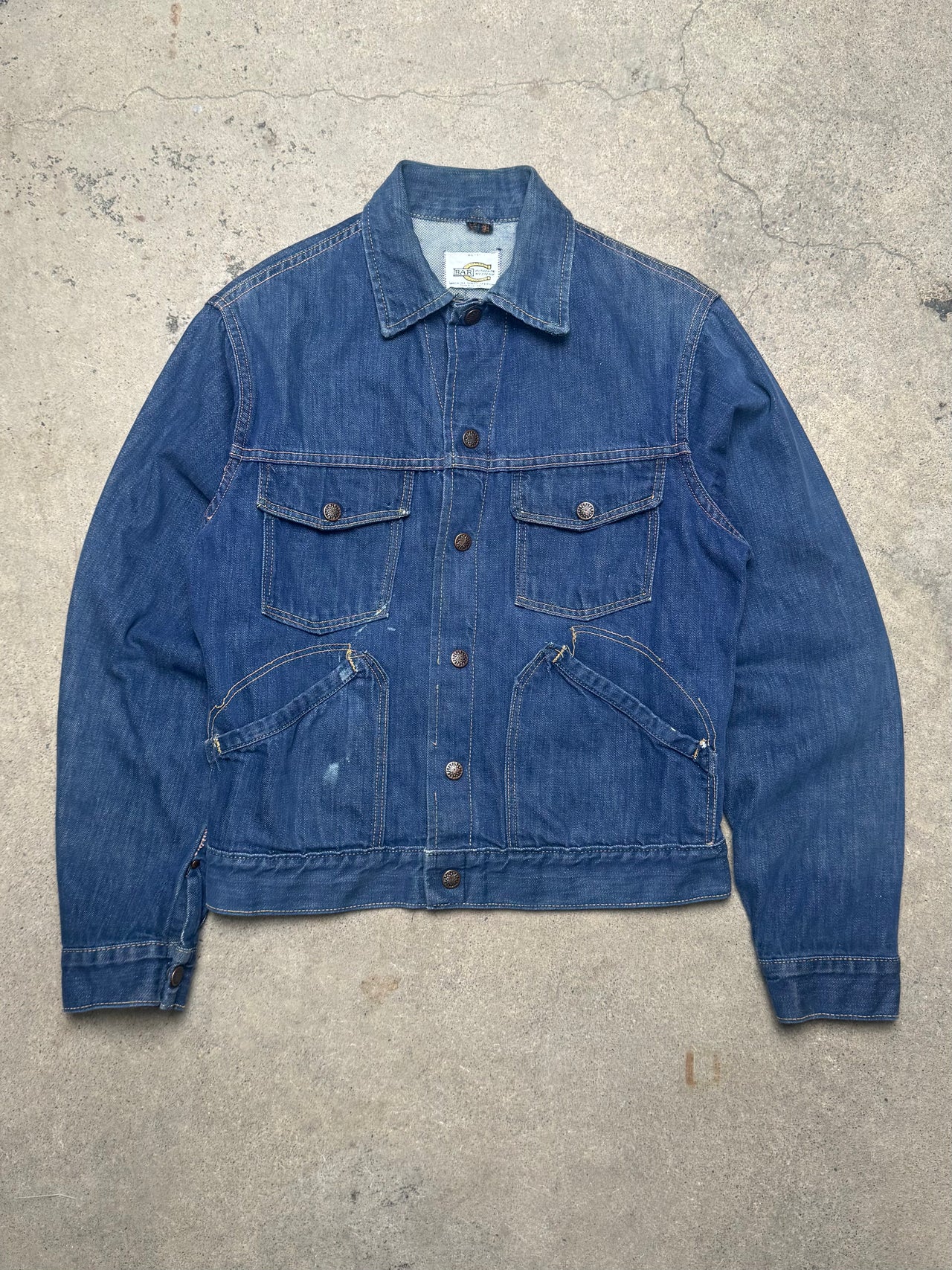 Vintage 1970s - Bar C Denim Trucker Jacket