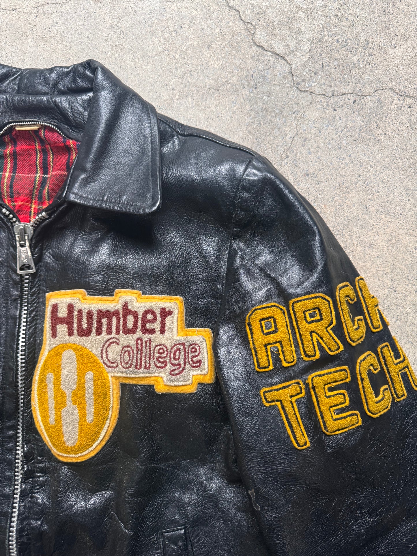1986 - HUMBER COLLEGE ARCHITECTURE LETTERMAN JACKET