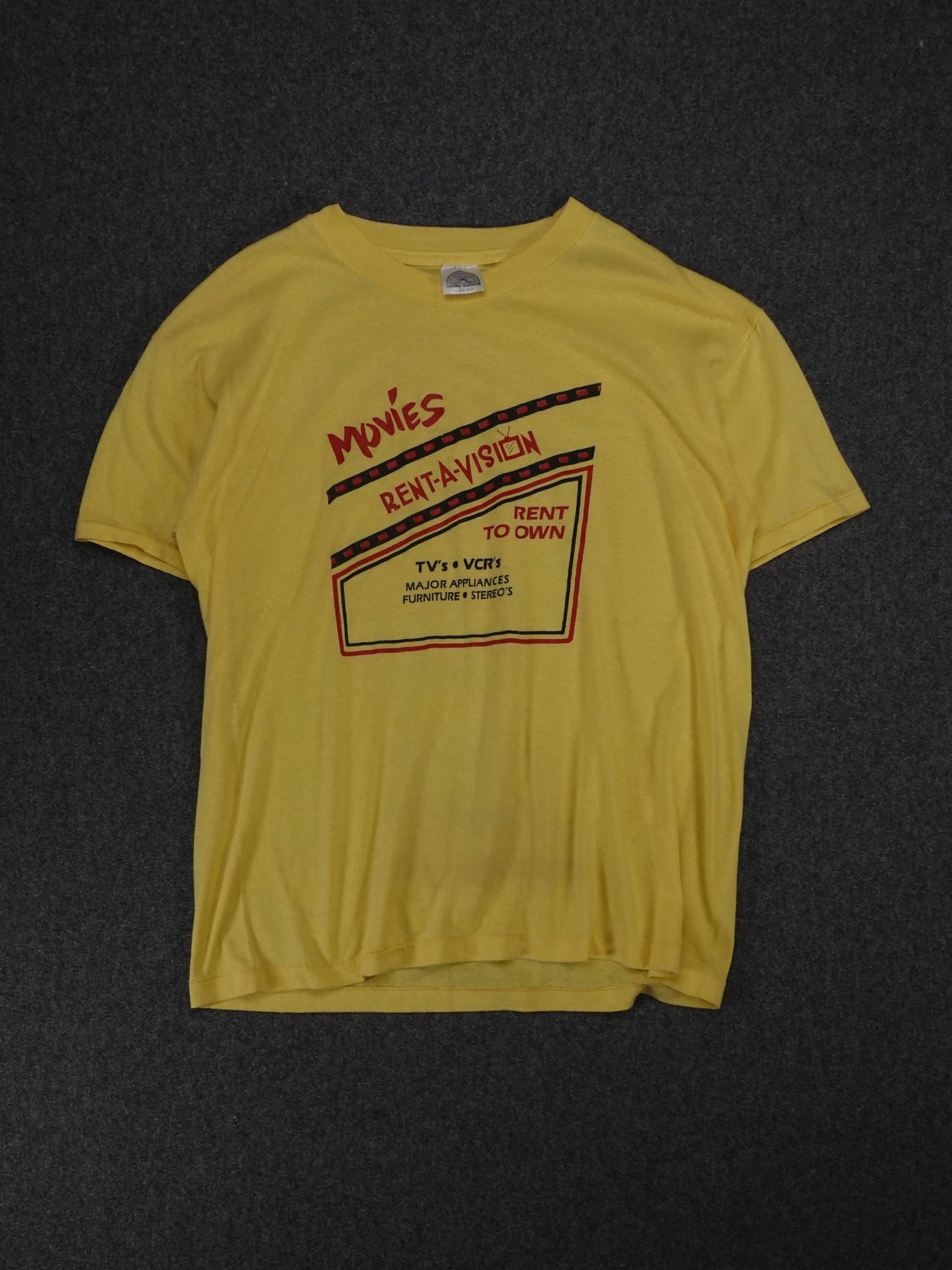 1980s - "Rent A Vision" Promo T-Shirt
