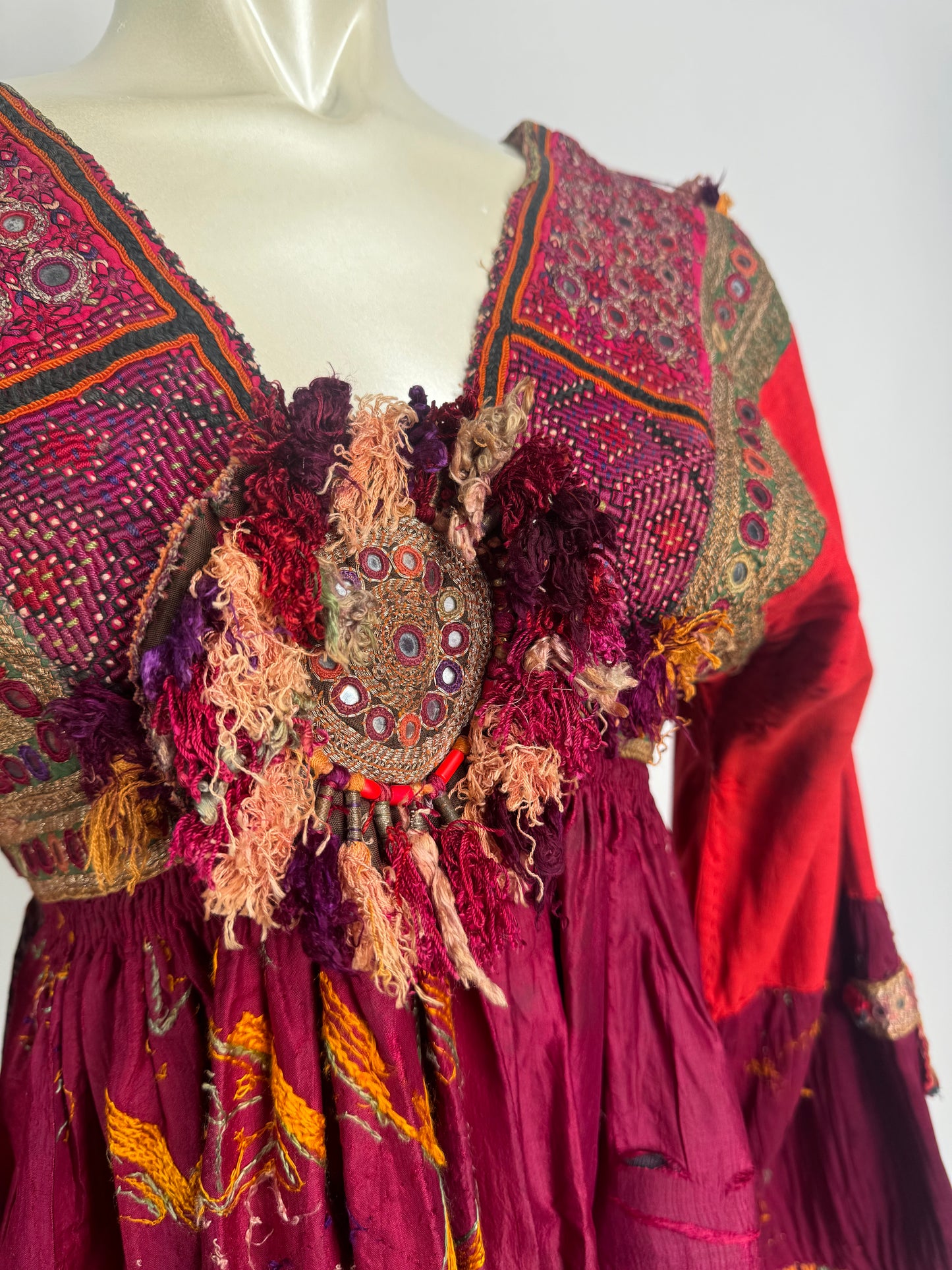 1970S - AFGHAN TRIBAL KUCHI DRESS