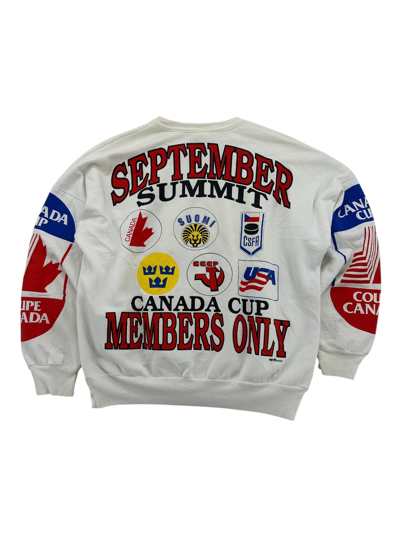 1991 Canada Cup Hockey Sweatshirt