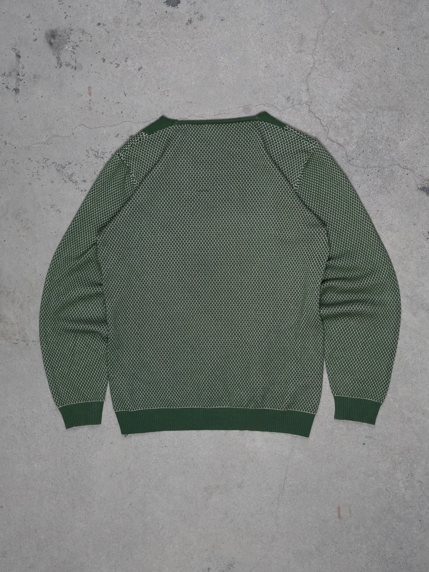 1960S - WOOL V NECK SWEATER