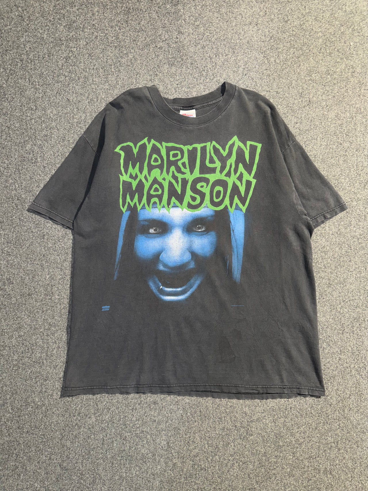 Vintage 1990s | Marilyn Manson T-Shirt | Hanes | "This is your world..."