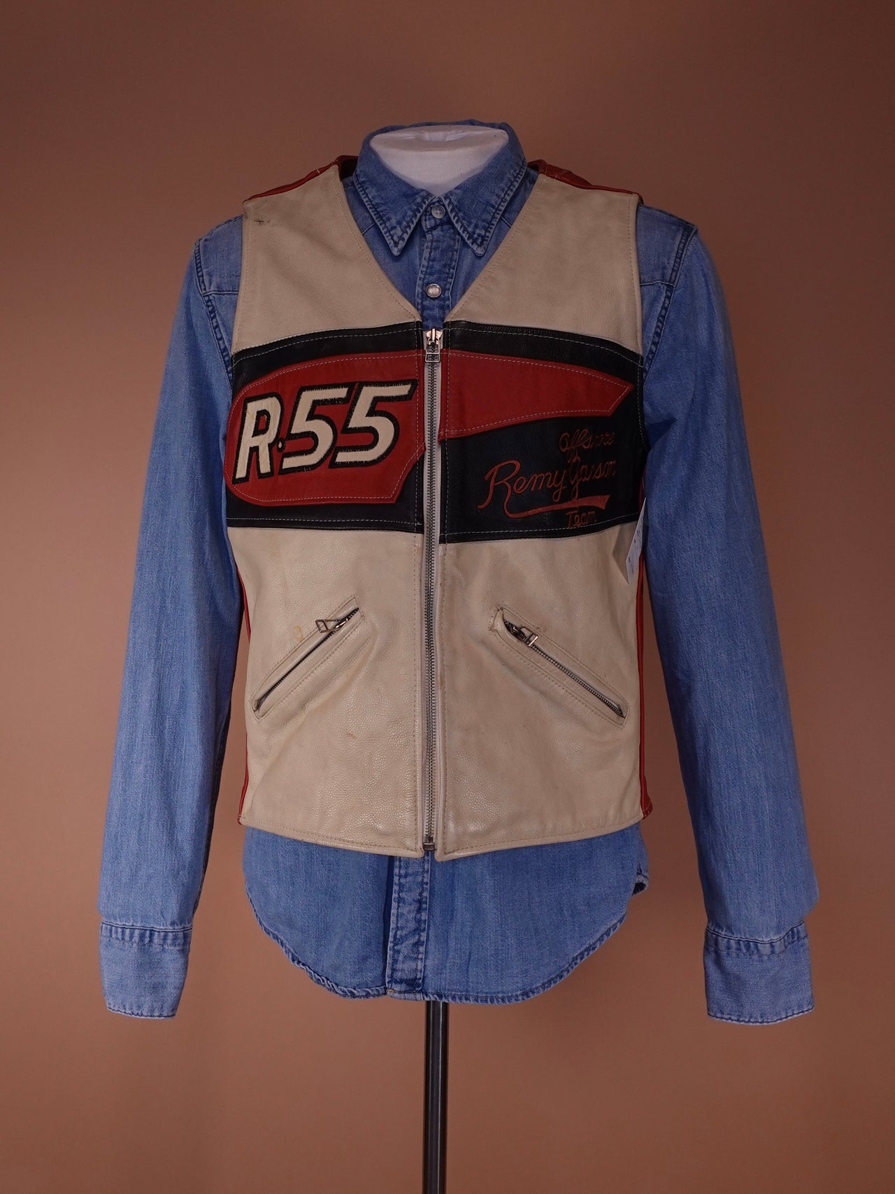 Remy Garson "The Second Skin" Leather Motorcycle Vest