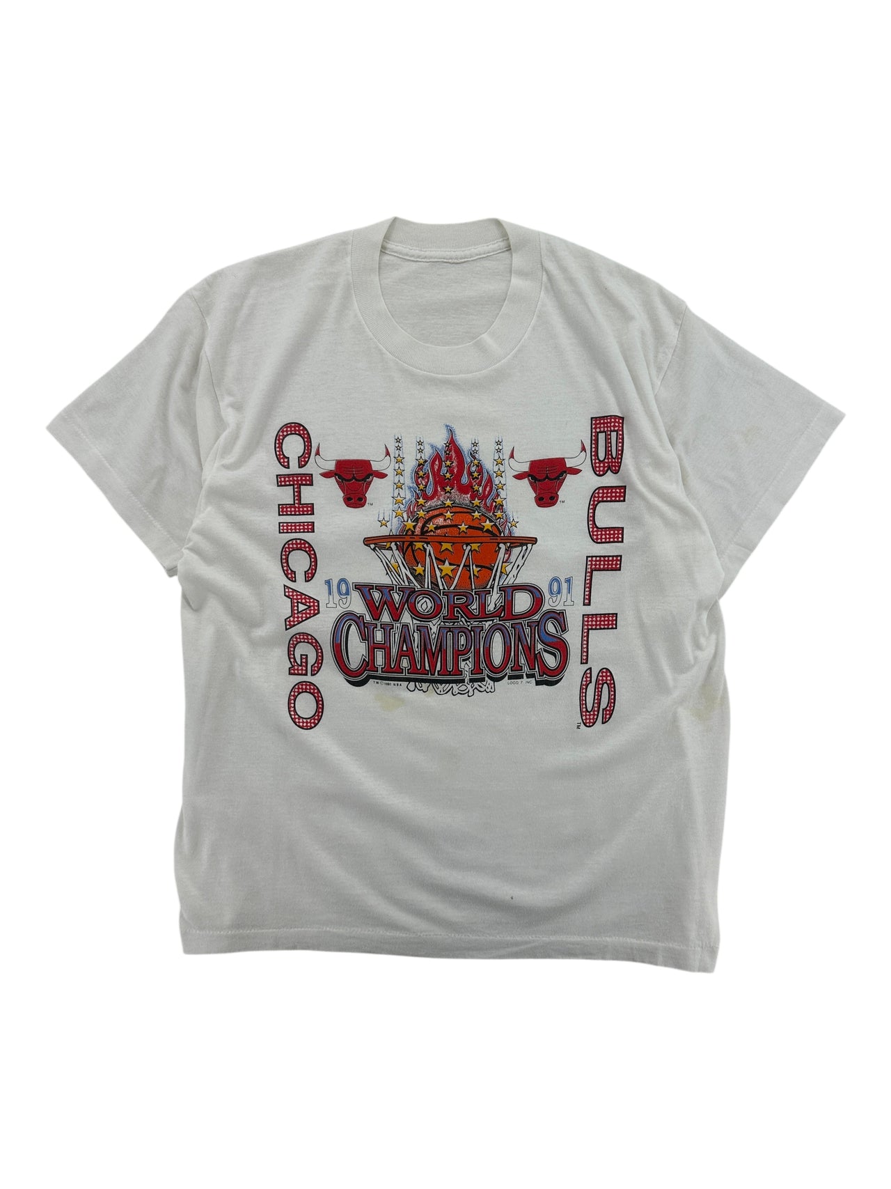 1990s Chicago Bulls World Champions T-shirt