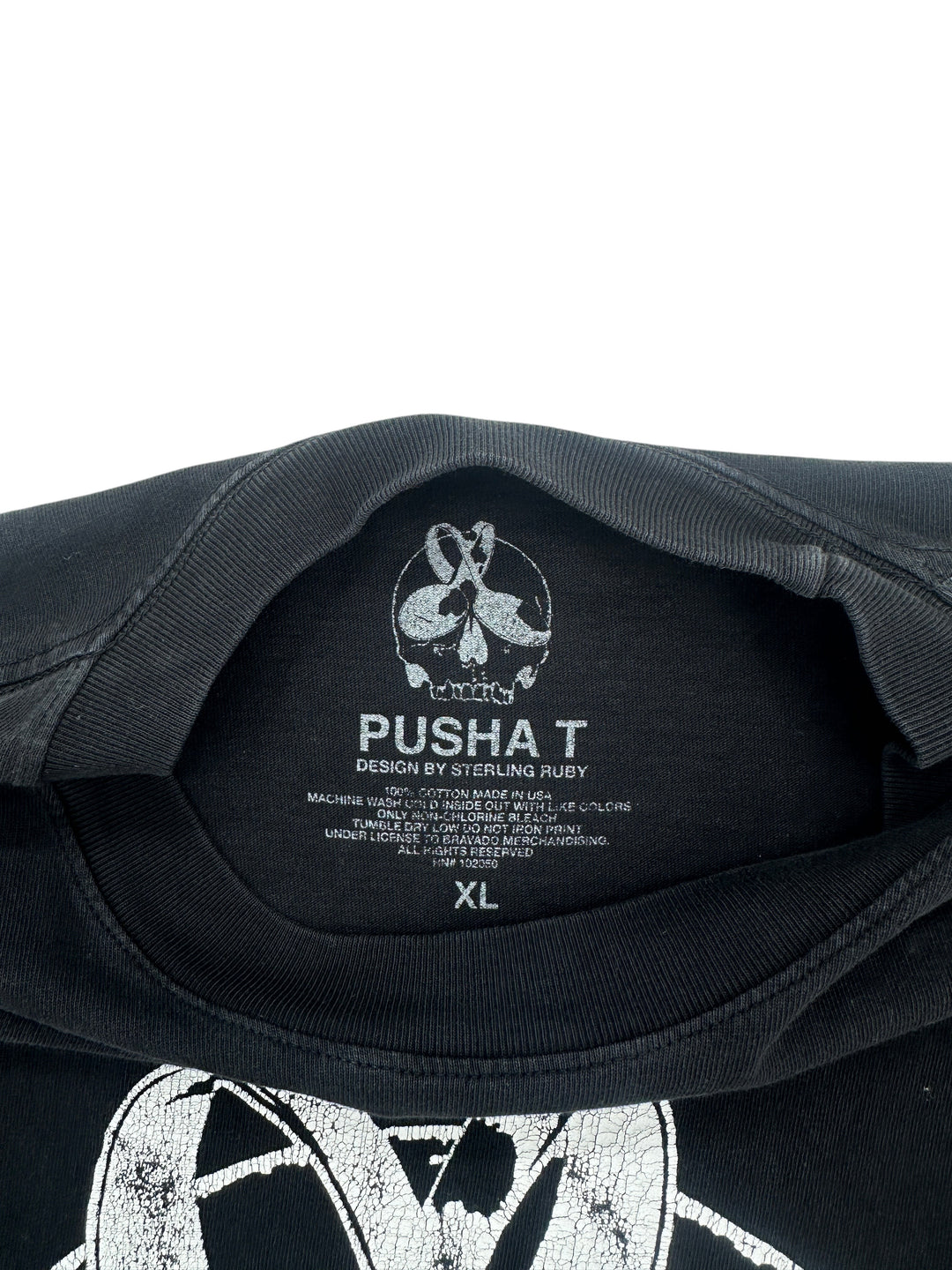 Pusha T Spoon Skull T-shirt