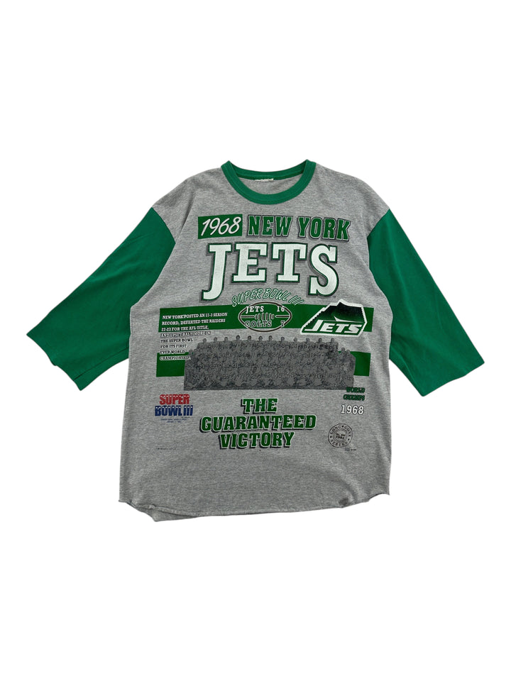 1990s New York Jets 3/4 Long Sleeve Shirt
