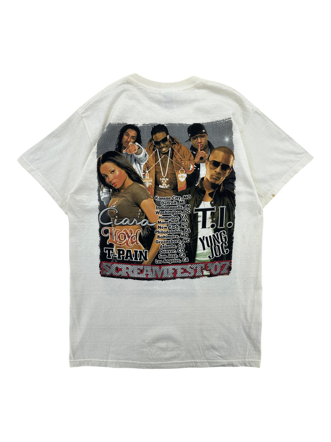 2007 BET Screamfest Tour T-shirt