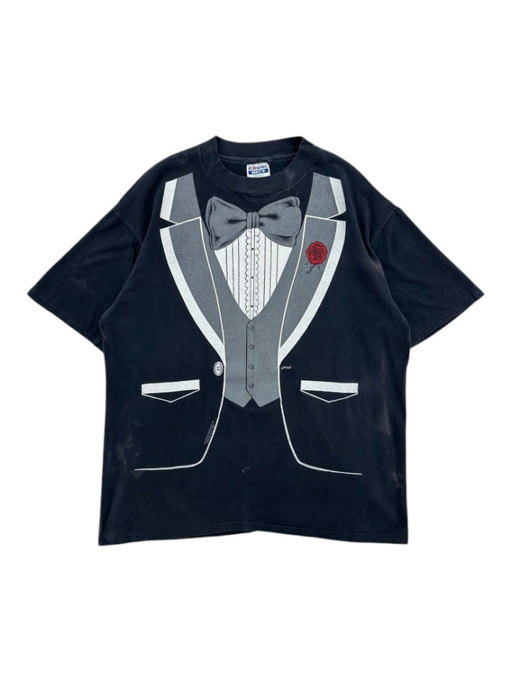 1980 Hanes Tuxedo Graphic T-shirt