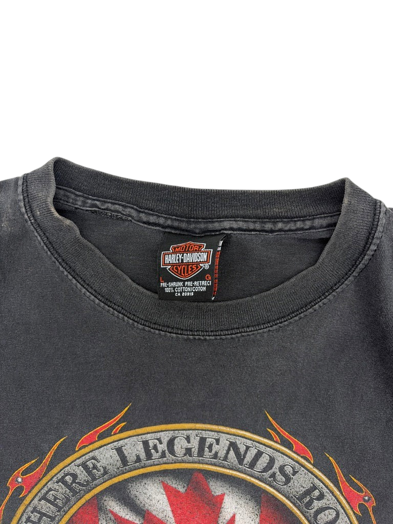 2000s Harley Davidson Wolf T-shirt