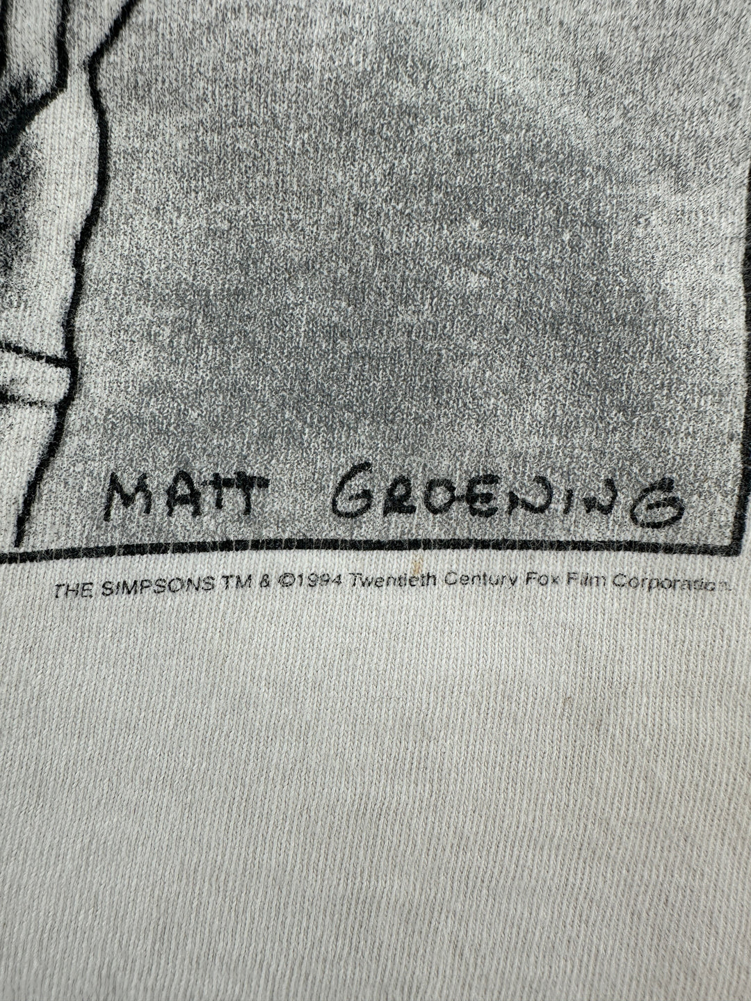 1990s The Simpsons Couch Potato T-shirt