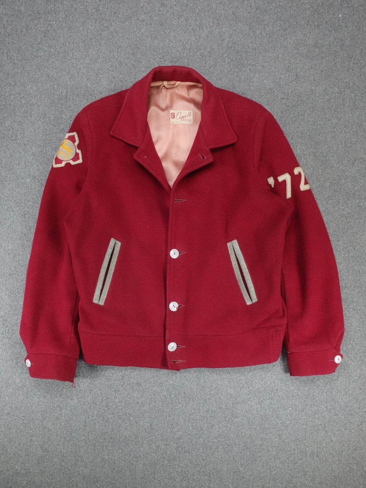 Vintage 1970s - McMaster Fac' Of Arts Varsity/Letterman Jacket