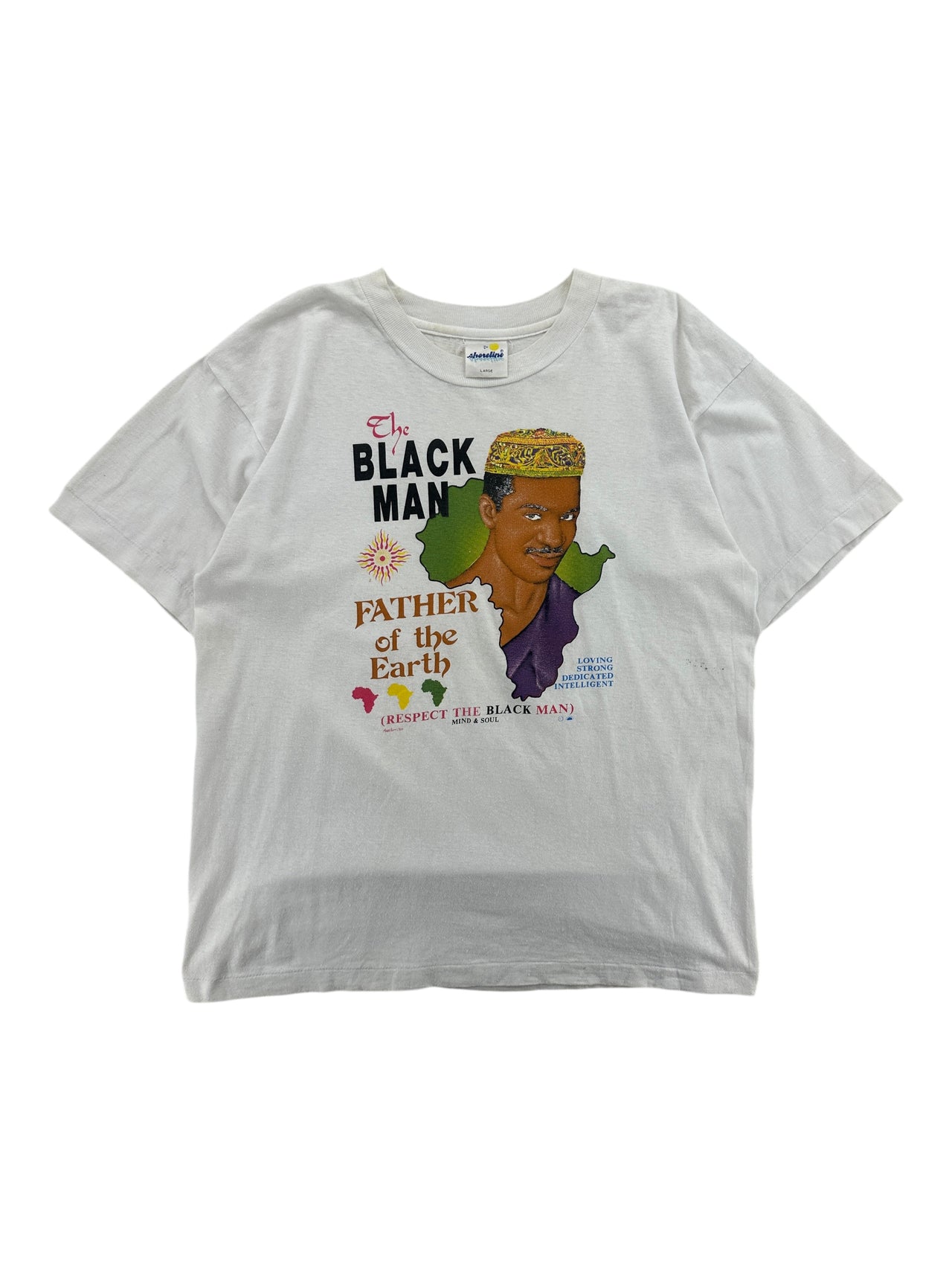1990s The Black Man Father Of The Earth T-shirt