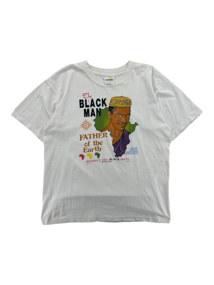 1990s The Black Man Father Of The Earth T-shirt