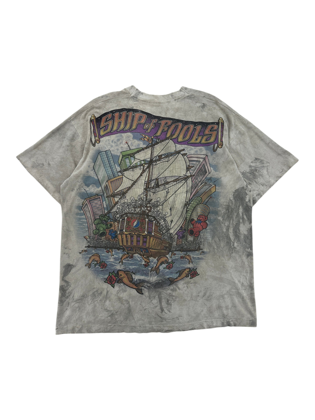 1990s Grateful Dead "Ship Of Fools" T-shirt