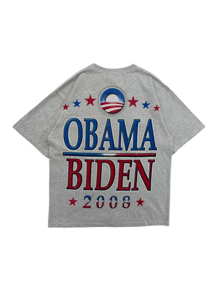 2000s Obama Biden Yes We Can T-shirt