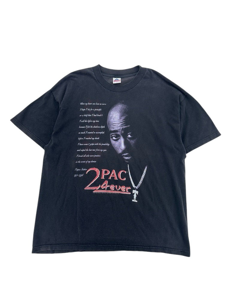 1990s 2Pac 4ever T-shirt