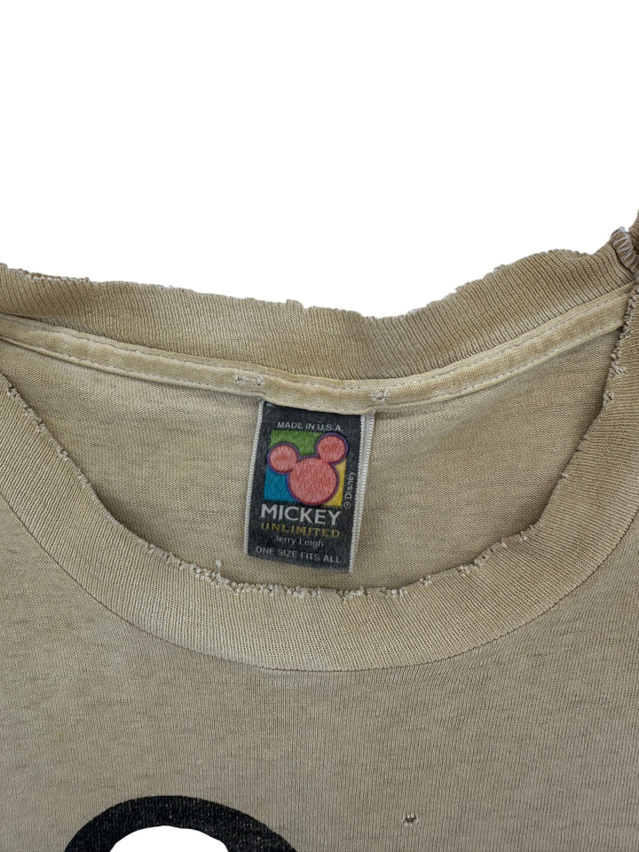 1990s Mickey Mouse Thrashed T-shirt