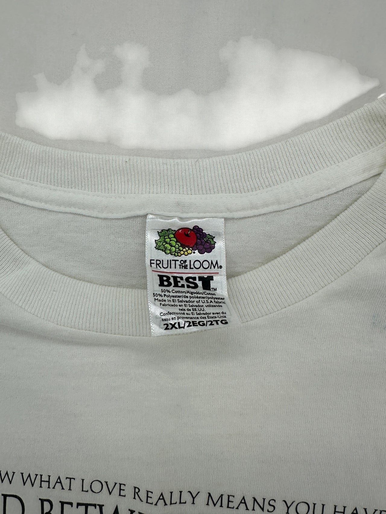 2000s Jesus "Read Between The Lines" T-shirt