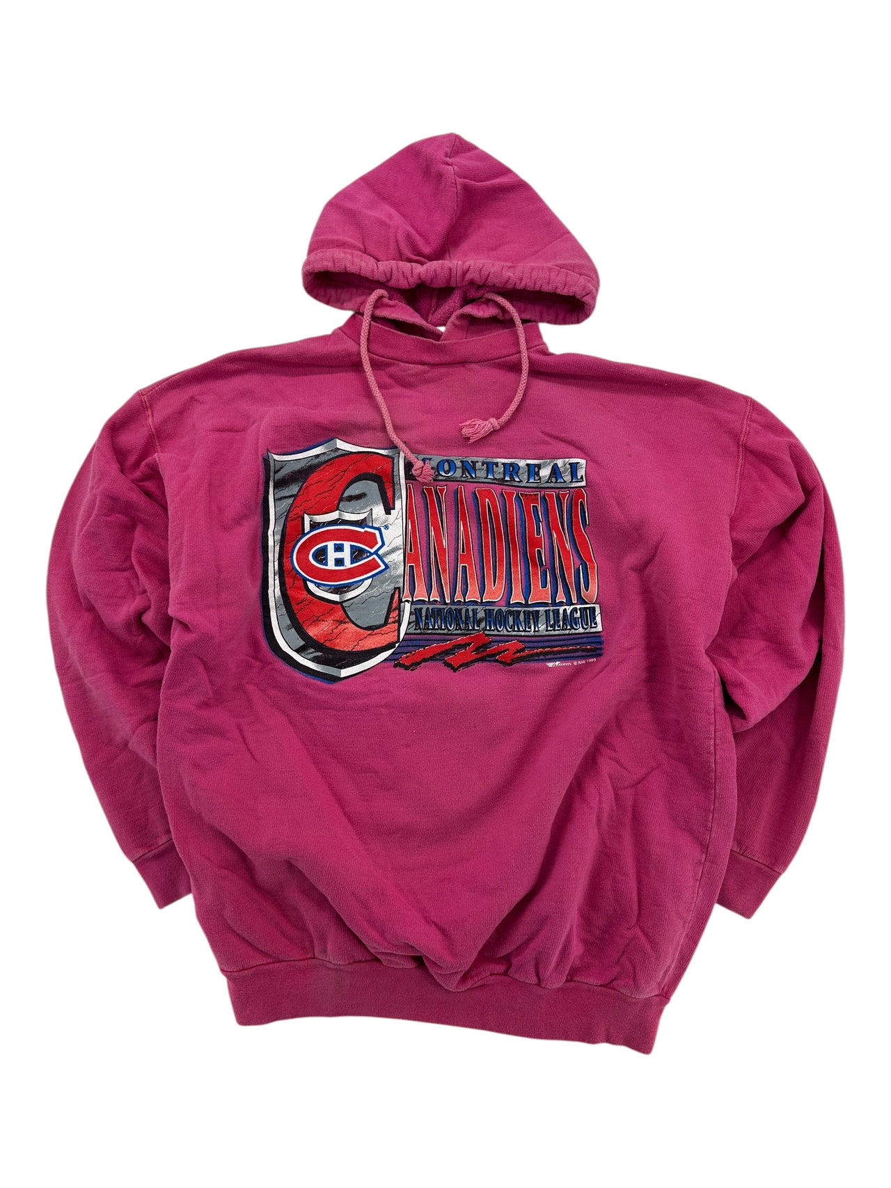 1993 NHL Canadiens Hooded Sweatshirt