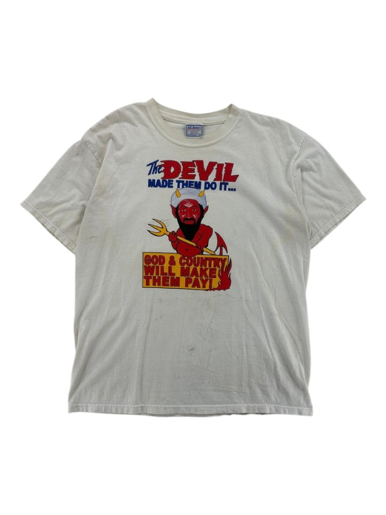 Osama "The Devil Made Them Do It" T-shirt