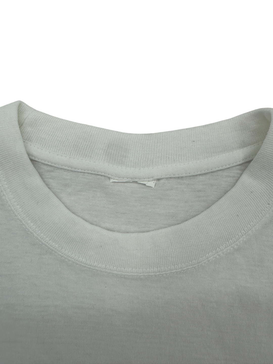 Exile Vintage 1990s Raffaello T-shirt white crew neck collar detail