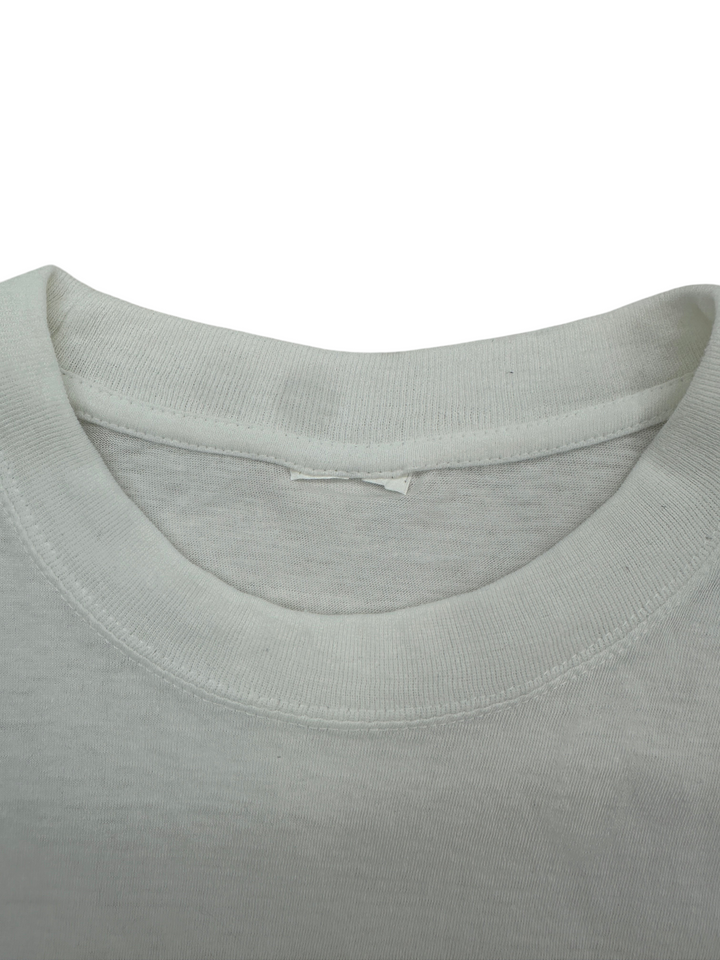 Exile Vintage 1990s Raffaello T-shirt white crew neck collar detail