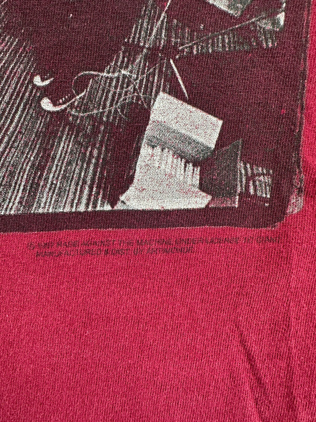 1990s Rage Against The Machine T-shirt