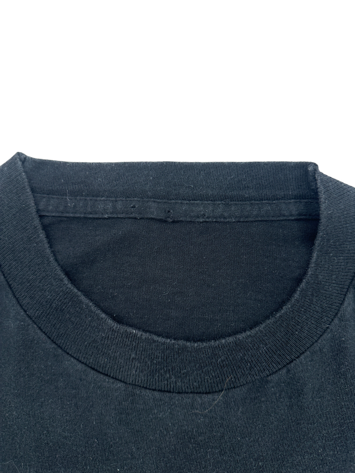 Exile Vintage black 1995 Van Halen tour t-shirt crew neck collar detail