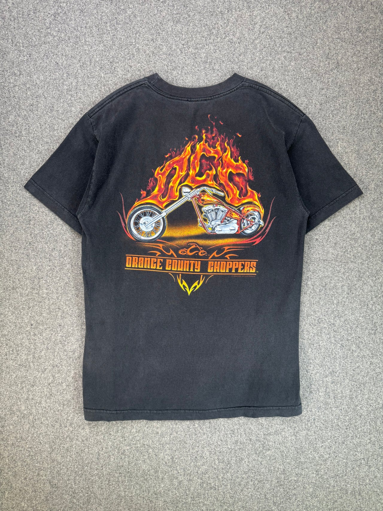 1990s - Orange Country Choppers Biker T-Shirt