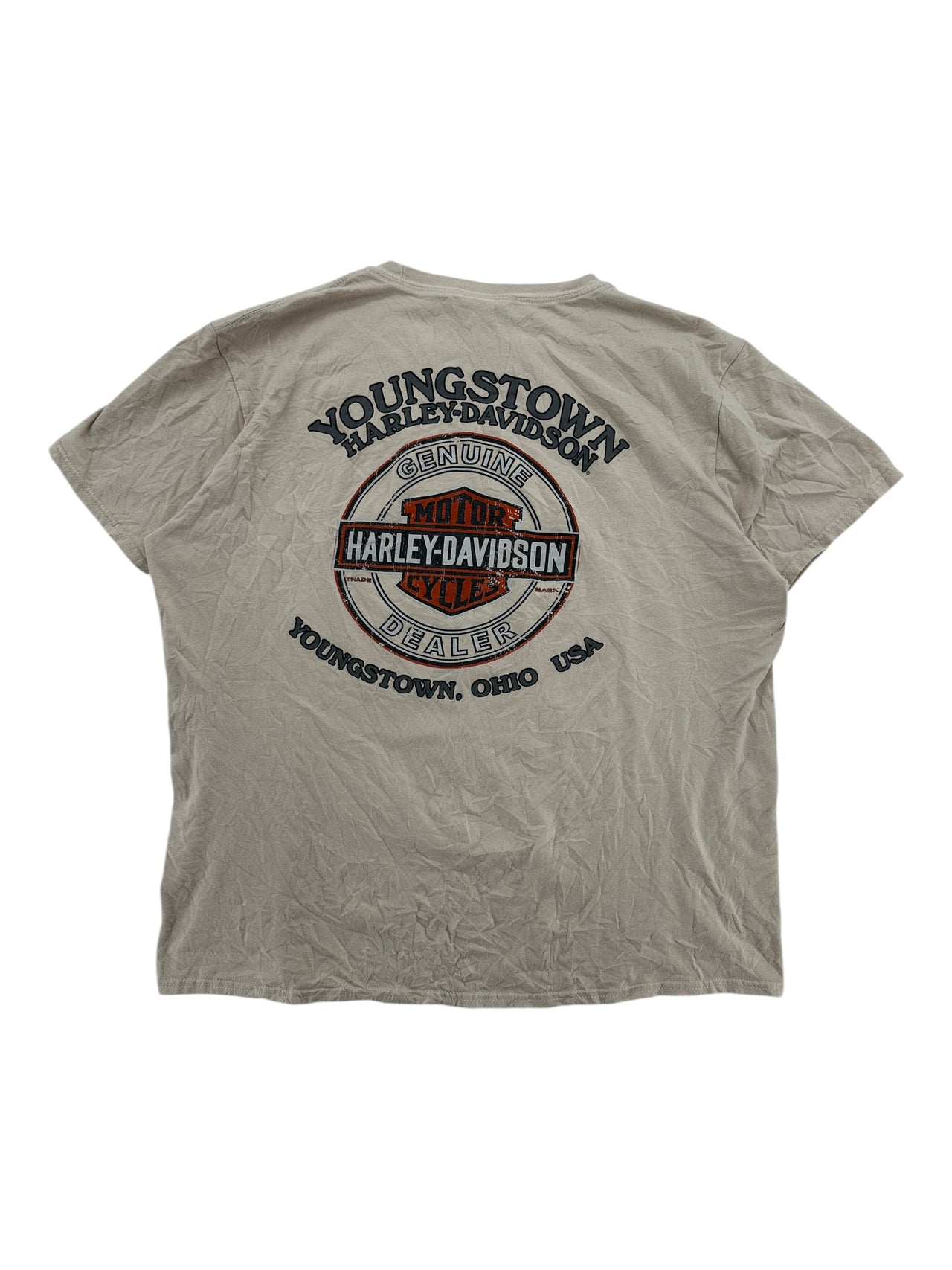 Harley-Davidson Blue Motorcycle T-shirt