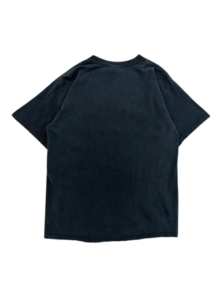 Exile Vintage 2000s Sublime Sun graphic t-shirt in black, size medium, shown from the back view.